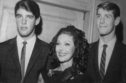 Loretta and her sons