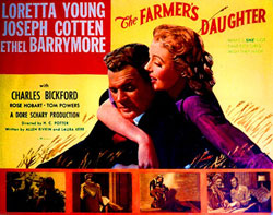 The Farmer's Daughter Poster